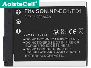 laptop accu voor Sony DSC-T70/P