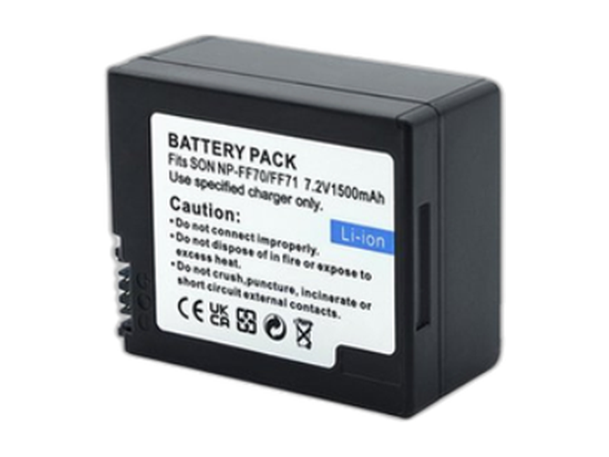 laptop accu voor Sony DCR-IP55