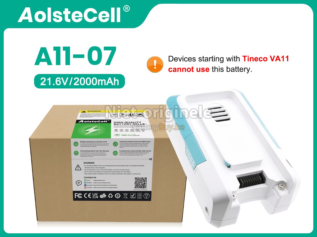 Tineco A11 MASTER accu