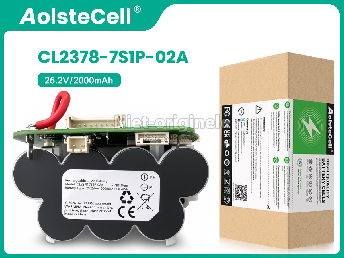 Tineco CL2378-7S1P-02A accu