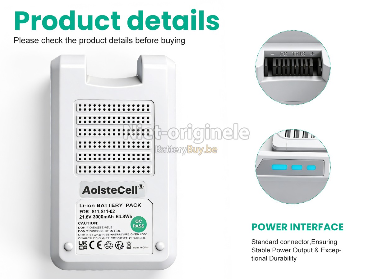 Tineco PURE ONE S11 accu