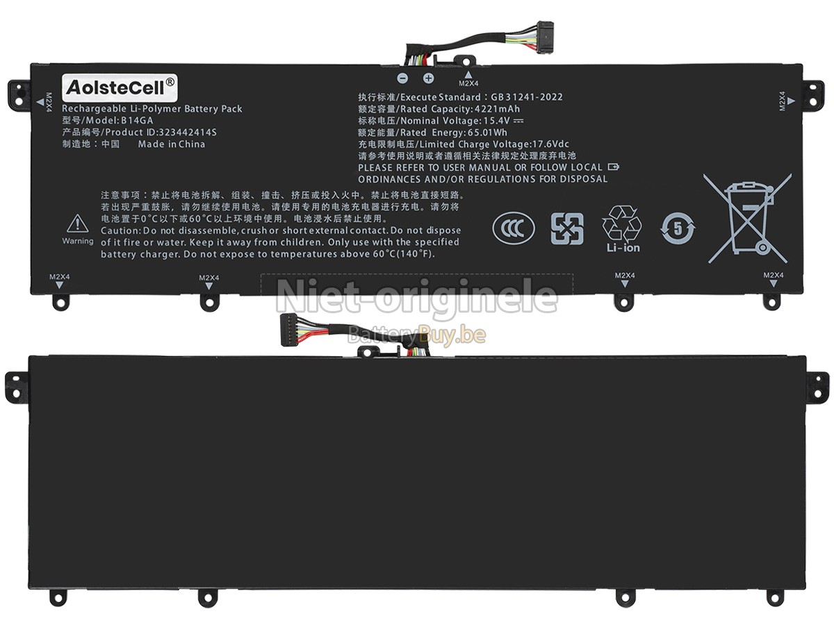 TongfangPC B14GA accu
