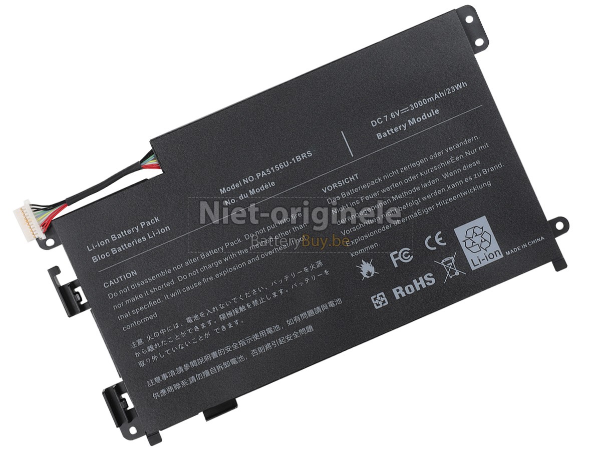 Toshiba Satellite W35DT-AST2N01 accu