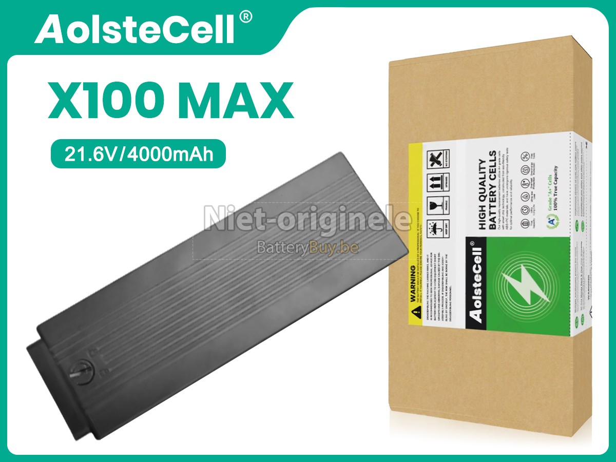 UWANT X100 MAX accu