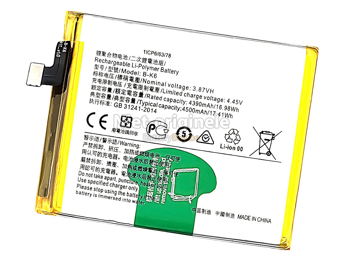 Vivo B-K6 accu