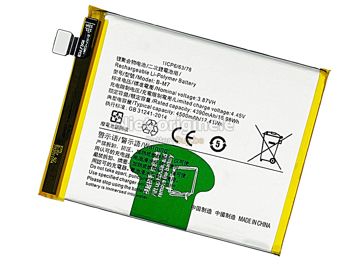 Vivo S6 5G accu