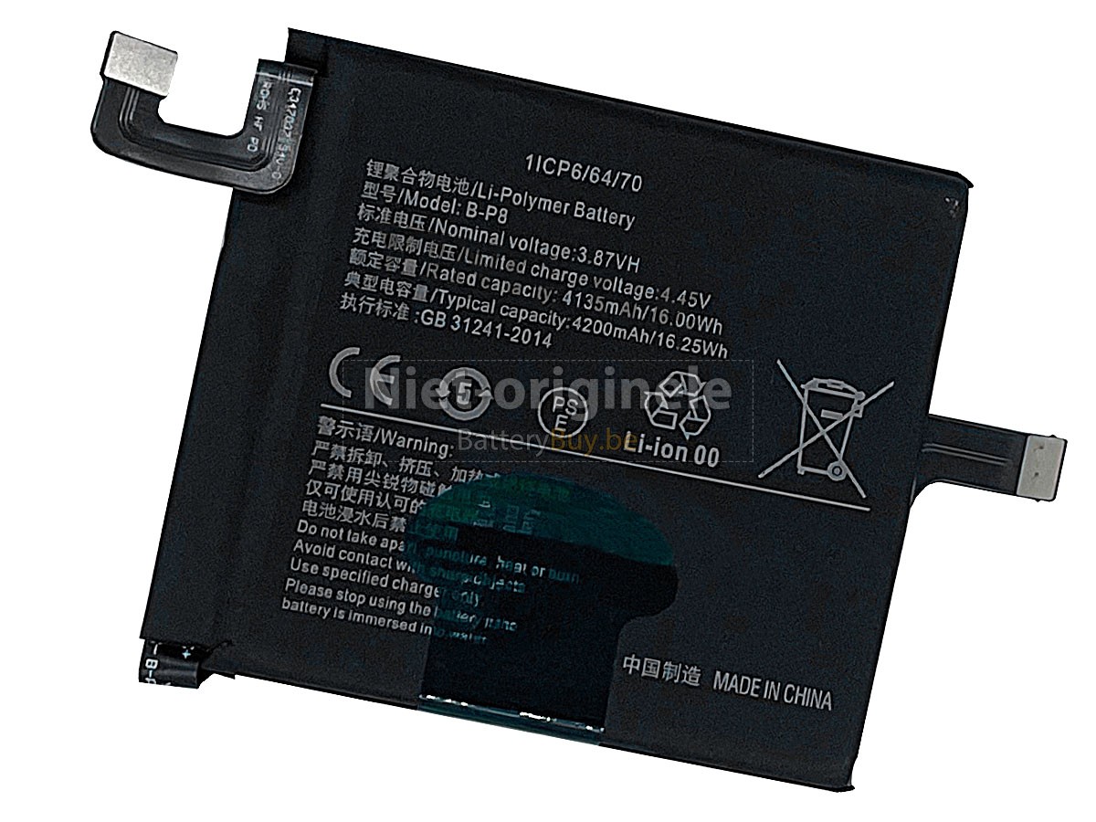 Vivo B-P8 accu