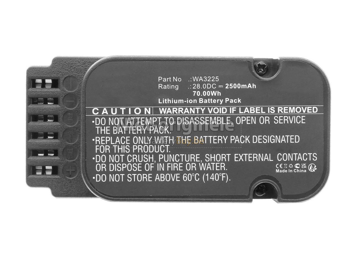 Worx WG792E.1 accu