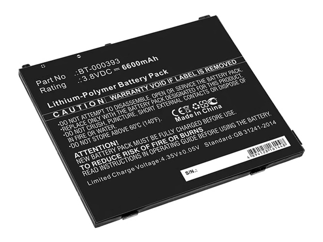 laptop accu voor Zebra BT-000393