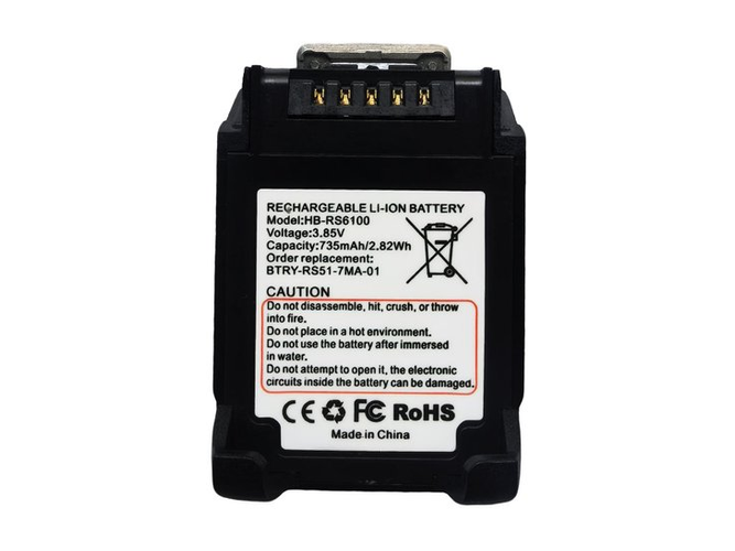 laptop accu voor Zebra RS6100