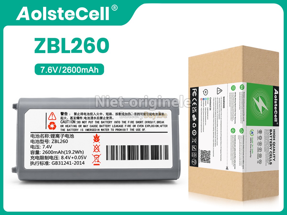 Zicox XT423 accu
