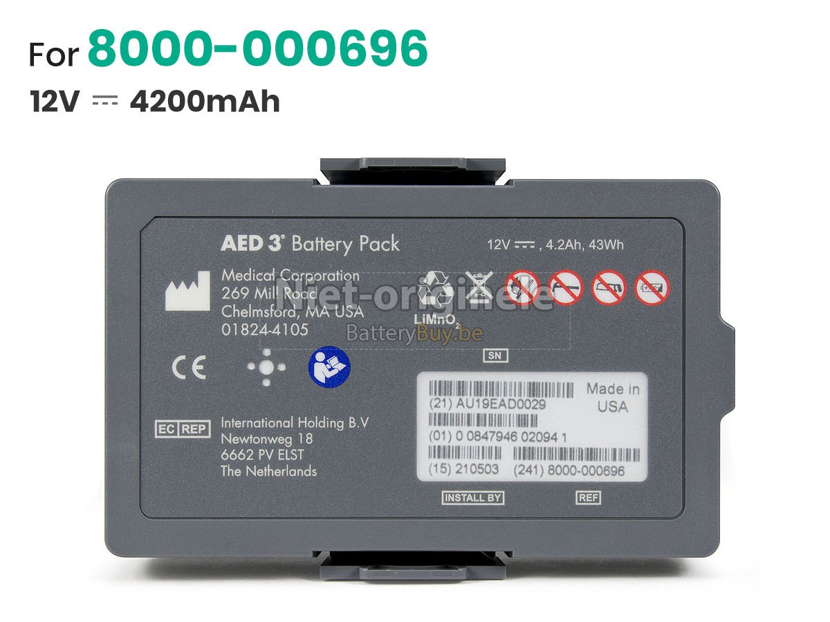 ZOLL AED 3 accu